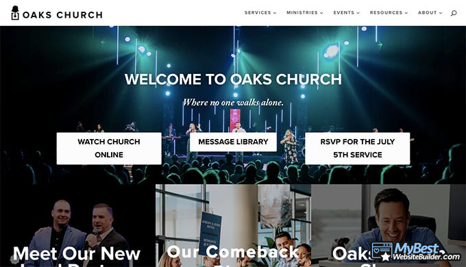 25 Best Church Websites for Ideas & Inspiration in 2024